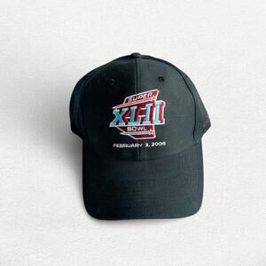 NFL Superbowl XLII February 3, 2008 Black Hat